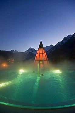 Spa, Aquadome, Laengenfeld, Oetztal Valley, Tyrol, Austria, Europe