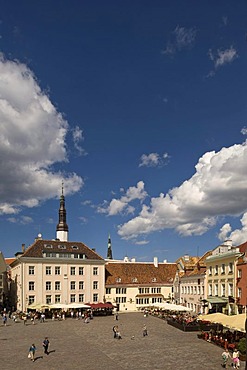 Townhall Square, Raekoja plats, Tallinn, Estonia, Baltic States