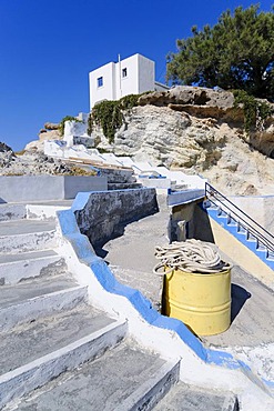 Stairway, Milos, Cyclades, Greece, Europe