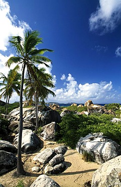 The Baths, a rock formation on Virgin Gorda Island, British Virgin Islands, Caribbean