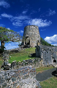 Annaberg Sugar Mill Ruins, St. John Island, United States Virgin Islands, Caribbean