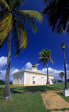 Lighthouse, Faro de Puntas Mulas, Vieques Island, Puerto Rico, Caribbean