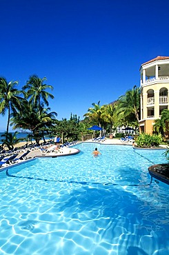 Pool, Rincon Beach Resort, Rincon, Puerto Rico, Caribbean