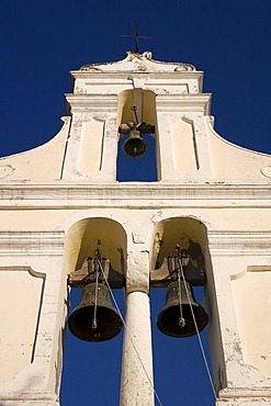 Bell-tower in Lefkimi, Corfu, Greece, Europe
