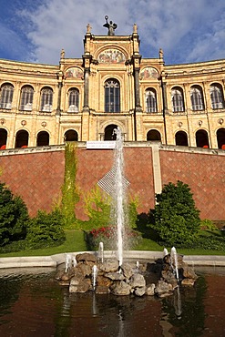 Maximilianeum, seat of the Bavarian Parliament, Munich, Upper Bavaria, Germany, Europe