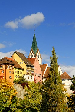 View of the historic town of Engen, Constance administrative district, Baden-Wuerttemberg, Germany, Europe