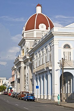 Poder Popular Provincial on Parque Jose Marti in Cienfuegos, Cuba, Caribbean, America