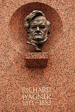 Richard Wagner Memorial, Nuremberg, Bavaria, Germany, Europe