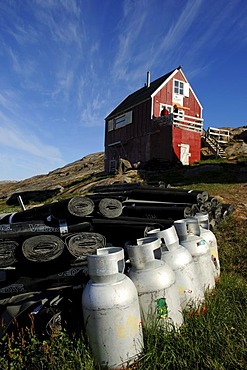 The Red House, trekking tour operator, Tasiilaq, Ammassalik, East Greenland, Greenland