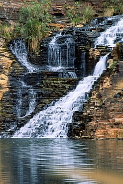 Fortescue Falls in the Dales Gorge, Karijini National Park, Pilbara Region, West Australia