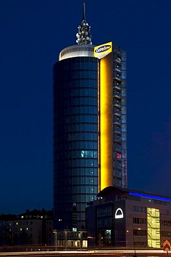 Building of the Yellow company, Munich, Bavaria, Germany, Europe