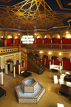 Public swimming pool, Moorish style women sauna, Leipzig, Saxony, Germany, Europe