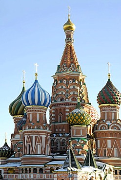 St. Basil cathedral, Red Square, Moscow, Russia