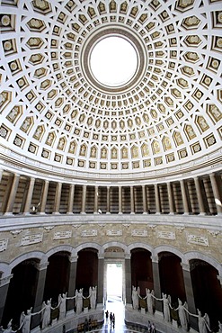 Dome in the Befreiungshalle, Liberation Hall, Kelheim, Bavaria, Germany, Europe