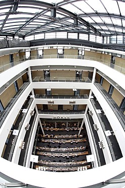 Trading floor of Stuttgart's stock exchange, Boerse Stuttgart AG, Baden-Wuerttemberg, Germany, Europe