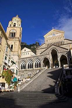 The Cathedral Duomo of Amalfi, Sant'Andrea, Costiera Amalfitana, Amalfi Coast, UNESCO World Heritage Site, Campania, Italy, Europe