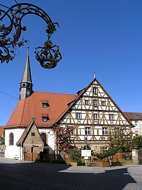 Katharinenspital, hospital, Forchheim, Upper Franconia, Bavaria, Germany, Europe