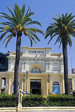 Estacion Central, central station, in Santiago de Chile, Chile, South America