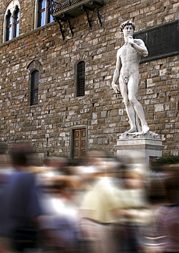 Sculpture of David in Florence, Tuscany, Italy