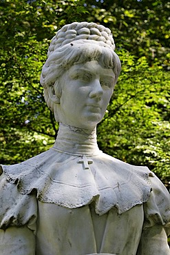 Statue of the empress Elisabeth in Meran