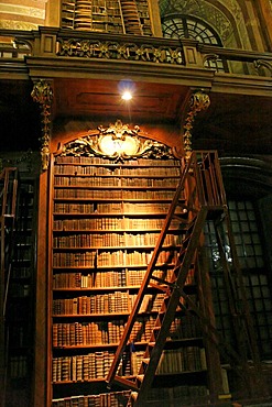 Austrian National Library, many old Books, Vienna, Austria