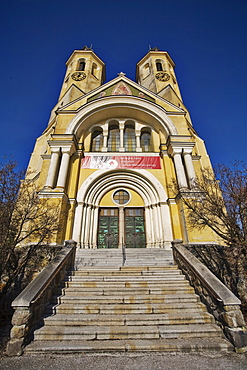 Herz Jesu Kirche (Sacred Heart Church), Neo-Romanesque architecture, Lower Austria, Austria, Europe