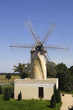 Balearic windmill, Gifhorn, Lower Saxony, Germany