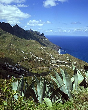 Tenerife Canary Islands Canaries Spain Anagna mountains Taganana