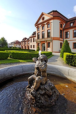 Eichstaett in the Altmuehl valley Upper Bavaria Germany former summer resicence of the prince-bishop built 1735 to 1737 by Gabriel Gabrieli now university