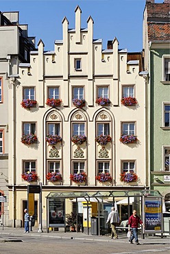 Regensburg Upper Palatinate Bavaria Germany Arnulfplatz Arnulf Square