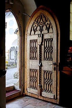 Altenmarkt in the Pongau Salzburger country Austria entrance in the church