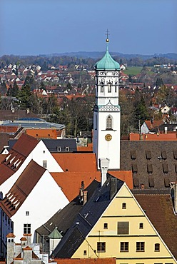 Memmingen Bavarian Swabia Bavaria Germany former monastery of the Holy Cross Brothers