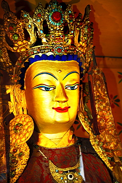 Buddha figure, monastery of Ganden, Tibet