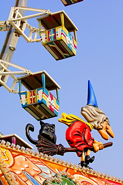 Detail, booth at an annual fair