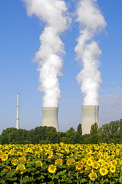 Grafenrheinfeld Nuclear Power Plant, Lower Franconia, Bavaria, Germany, Europe