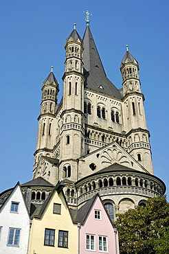 Great St. Martin Church, Cologne, North Rhine-Westphalia, Germany