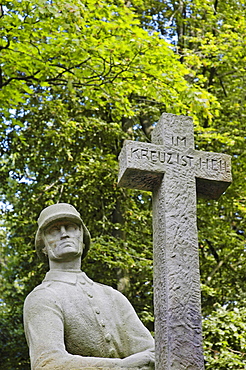 War memorial, Vinsebeck, Steinheim, North Rhine-Westphalia, NRW, Germany