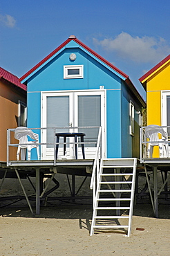 Beach huts, Vlissingen, Zeeland, Holland, the Netherlands