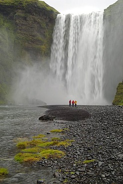 Waterfall Skogafoss Iceland