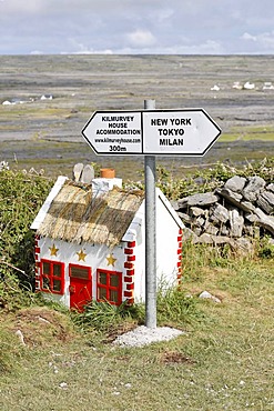 Funny signs, Inis Mor, Aran Islands, Ireland