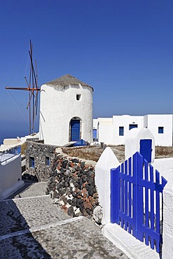 Windmill, Oia, Santorini, Greece