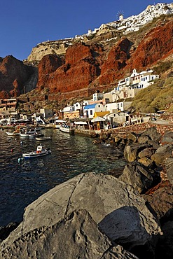 Harbour of Ammoudi, Oia, Santorini, Greece