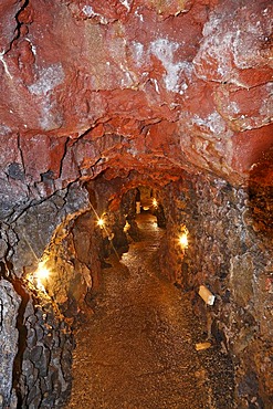 Lava cave , Sao Vicente, Madeira, Portugal