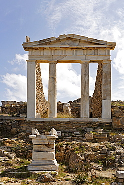 Temple of Isis, Delos, Greece