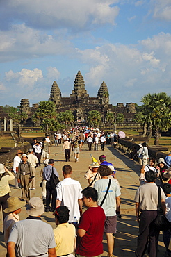 Main axis, Angkor Wat, main temple, Cambodia