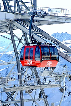 The 3 S Gondola in Kitzbuehel -Tyrol Austria