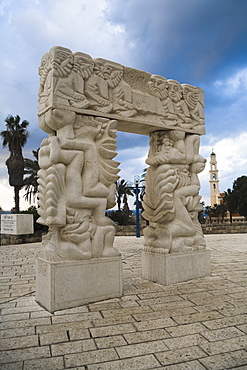 Jaffa Arch, Tel Aviv, Israel, Middle East