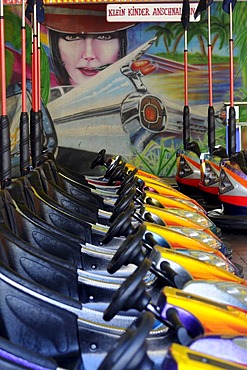 Dodgems, Hamburg Dom, large fair in Hamburg, Hanseatic City of Hamburg, Germany, Europe