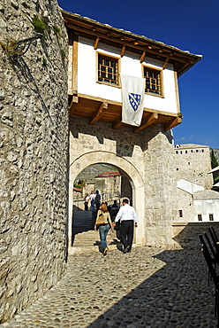 Historic centre of Mostar, UNESCO World Heritage Site, Bosnia and Herzegovina, Balkans, Balkan, Europe