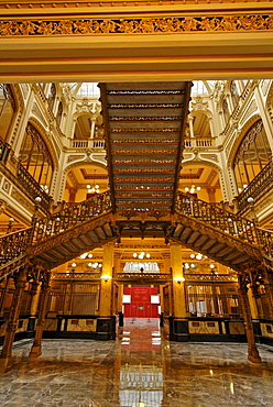 Historic main post office of Mexico City, Mexico, Central America